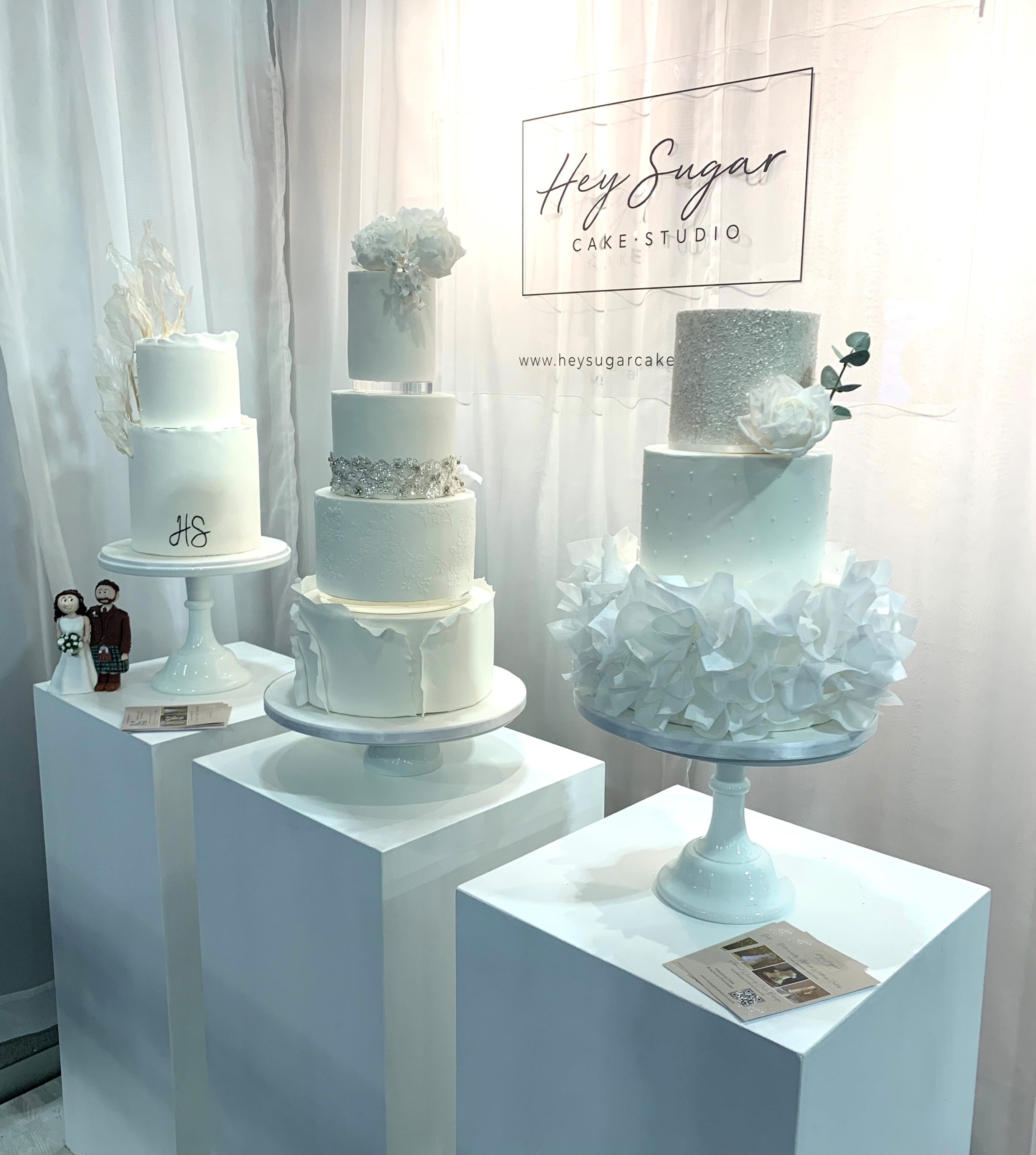 Wedding Cake display at Your Wedding Exhibition